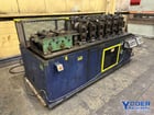 6 Stand, Dahlstrom #550-6-OB rollformer, 2" shaft diameter, 6" roll space, 11" horizontal center, 10 HP - Image 9