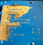 Myers, Dispersion Mixer, 1.5" diameter Shaft, w/7" diameter Dispersion blade, 74" clearance when fully - Image 7