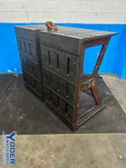 60" x 48" x 32" Angle plate, drilled & tapped holes - Image 8