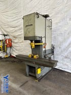 75 Ton, Hannifin #S-75-84-12-4-1-SP, hydraulic straightening press, 12" stroke, 10" throat, 10 HP - Image 2