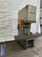 75 Ton, Hannifin #S-75-84-12-4-1-SP, hydraulic straightening press, 12" stroke, 10" throat, 10 HP - Image 5
