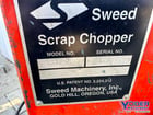 Sweed #LOII-2, scrap chopper, 3/4" x1-1/4" infeed opening, 1/4" cut length, 1/2 HP, 162.5 FPM - Image 9