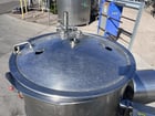 200 gallon J C Pardo & Sons, horizontal agitation & scrape tilting cooker mixer direct steam kettle - Image 4