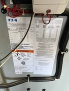 100 Amp. Eaton #ATC3C2X40100XSU, automatic transfer switch, 480 Volts, Nema 1, 2018 - Image 7