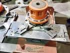 1/4" x 8.66" Amada #CSHW-220, heavy duty hydraulic coper, radius, corner & edge notcher - Image 6