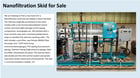 Nanofiltration skid system, 17.9 GPM, refurbished - Image 4