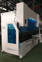 390 Ton, MAQ #WC67K-350X4000, hydraulic press brake, 13' overall, DA53T Touch Screen CNC controller - Image 1