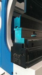 390 Ton, MAQ #WC67K-350X4000, hydraulic press brake, 13' overall, DA53T Touch Screen CNC controller - Image 5
