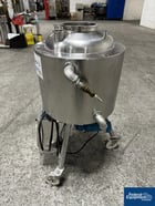 6.6 gallon Allegheny Bradford, Jacketed Receiver Tank, 25 Liter, Stainless Steel, jacketed for 40 psi at - Image 3