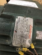 12.8 HP 3385 RPM Reliance, Frame 254UR3, DC torque motor, 460 VA, 230 VF - Image 2