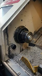 Yama Seiki #GA-3600, CNC turning center, Fanuc 0iTC, 23.6" swing, 4.1" bar, 30 HP, 2005 - Image 4
