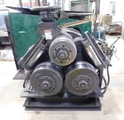 5" x 5" x 3/8" Buffalo #2, angle bending roll, 5-1/2" shaft diameter, 5-3/8" travel on pinch roll - Image 2