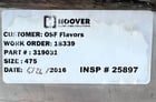 475 gallon Hoover, Stainless Steel totes w/ covers, 2" CBO, 48" x 48" x 78" H, (2 available) - Image 5