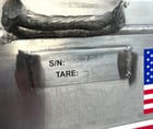 475 gallon Hoover, Stainless Steel totes w/ covers, 2" CBO, 48" x 48" x 78" H, (2 available) - Image 7