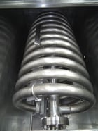 L & A, Stainless 350 gallon double rotating auger spiral coil batch cooker - Image 7