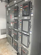 ABB, 3200 amp 600 Volts electrical switchgear & building, surplus, new, never used, 2013 - Image 2