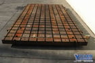144" x 48" x 4-1/2", solid steel t-slotted plat - Image 2