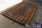 144" x 48" x 4-1/2", solid steel t-slotted plat - Image 3