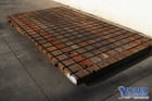 144" x 48" x 4-1/2", solid steel t-slotted plat - Image 4