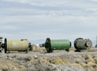 8' x 17' Kennedy Van Saun ball mills, 400 HP, gear box 6.95 ratio, air clutch, rubber liner, (3 available) - Image 6