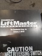 Liftmaster #MT5011, door/gate opener, 1/2 HP, 115 Volts, 1 phase - Image 3