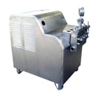 Waukesha Cherry-Burrell #SS-2100-VBR, homogenizer, 1400 GPH, 1200 psi, 1 stage, 40 HP Leeson motor - Image 1