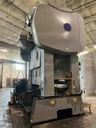 600 Ton, Brown & Boggs #SS2-600-84-48, straight side double crank press, 8" stroke, 24" Shut Height, 12" - Image 3