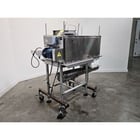 10.37" wide x 32" long, Schenck, process belt weighfeeder weigh belt loss in weight feeder, 8" x 6" Stainless - Image 2