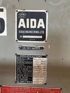 165 Ton, Aida #NC1-15, OBI press, 5.1" stroke, 13.77" Shut Height, 3.983"adj., 46.06"x23.62"table, 40-85 - Image 9