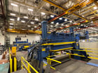 L & F #L1000-100-40, CNC, 0-480" distance jaws, 36" stroke, 50 -500 Tons per jaws, 1000 tons, 48"x96" die - Image 1