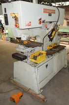 5" x 5" x 1/2" Peddinghaus #88/120H, ironworker, 88 ton, 1-1/16" x 3/4" punch, 10 HP - Image 1