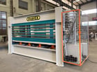Hydrex #HPX510-5, hot oil hot press, 120 ton, 5 daylight openings, 5' x10', 2026, new - Image 2