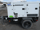 38 KW Daewoo Doosan #G50, trailer mounted, Tier 4F, 120/240/208/277/480 Volts, 1810 hours, 2020, $30.5k - Image 2