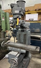 Induma, vertical mill, 9" x42" tbl., 2 HP, 12" X, 28" Y, 16" Z, R-8, 80-2713 RPM - Image 1
