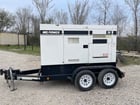 62 KW Multiquip #DCA70SSIU4F, trailer mounted, Tier 4F, 120/240/480 Volts, 8570 hours, 2016, $38k - Image 1