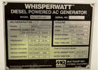 62 KW Multiquip #DCA70SSIU4F, trailer mounted, Tier 4F, 120/240/208/277/480 Volts, 9043 hours, 2020, $33.5k - Image 8