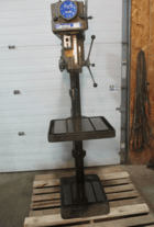 20" Clausing #2274, drill press,vari-speed, 1-1/2 HP, #3 MT, 18" Jacobs ball bearing chuck, 3 phase - Image 1