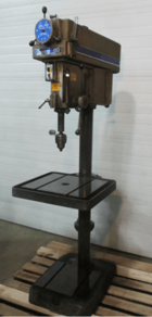 20" Clausing #2274, drill press,vari-speed, 1-1/2 HP, #3 MT, 18" Jacobs ball bearing chuck, 3 phase - Image 3