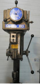 20" Clausing #2274, drill press,vari-speed, 1-1/2 HP, #3 MT, 18" Jacobs ball bearing chuck, 3 phase - Image 4