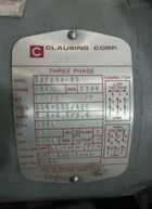 20" Clausing #2274, drill press,vari-speed, 1-1/2 HP, #3 MT, 18" Jacobs ball bearing chuck, 3 phase - Image 10