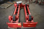 10 Ton, Weldwire #WWRD-10 / WWRI-10, turning roll set, 6"-13' diameter range, 12" rubber tires, hand pendant - Image 5
