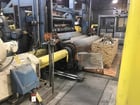 Black Clawson, 2 drum winder, shaftless floor pick up unwind stand, 130" wide - Image 2