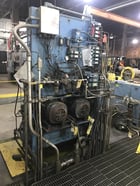 Black Clawson, 2 drum winder, shaftless floor pick up unwind stand, 130" wide - Image 4