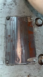 75 HP 1750/2100 RPM General Electric, Frame CO366AT, DPFG-BV, w/blower - Image 2