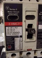 50 Amps, Westinghouse, HMCP050K2S, 3P 600 Volts Motor Circuit Interrupter - Image 2