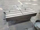 60" x 60" Lucas #60", rotary table, manual free spin rotation only, air regulator & pressure gage - Image 4