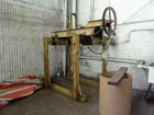10000 lb. Mansaver, Sheet Lifter, 56" opening, 44" stack H, 5' L arms, Manual Wheel & Chain, No End Grab - Image 1
