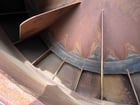 12' x 42' MEC, triple pass drum dryer, Trunions, Cyclone available - Image 5