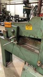 4" x 4" x 1/4" HMI #42-20, ironworker, 42 ton, 14" throat, 20" blade length, S/N 104-46-137 - Image 6