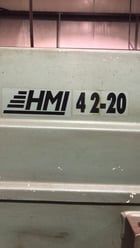 4" x 4" x 1/4" HMI #42-20, ironworker, 42 ton, 14" throat, 20" blade length, S/N 104-46-137 - Image 9